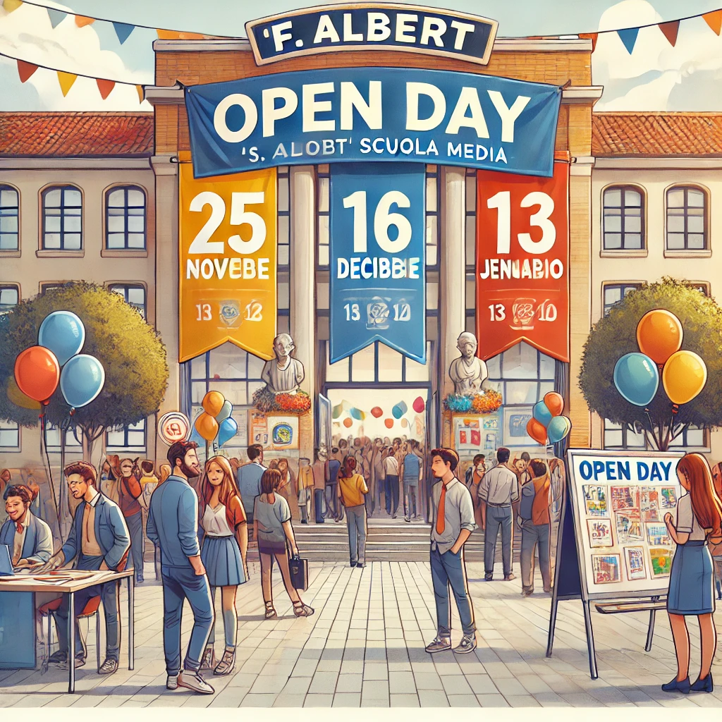 Open Day Scuola Media F. Albert 2025-2026
